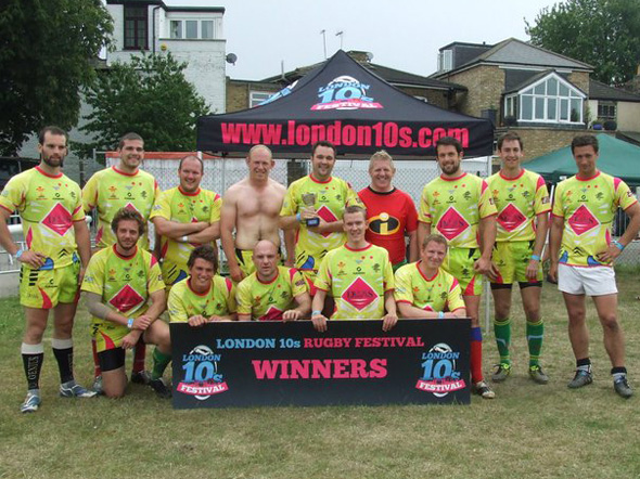 Wan Chai Wanderers - London 10's 2011 Plate Winners
